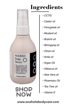 NOURISH: Scalp & Hair Serum (100ml/3.38fl.oz.)