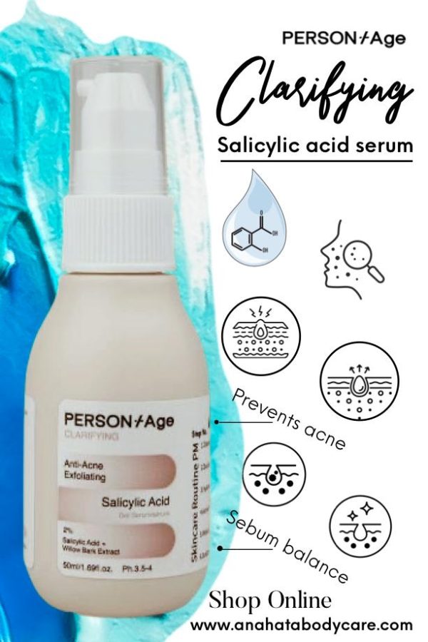 salicylic acid serum for oily and acne-prone skin.