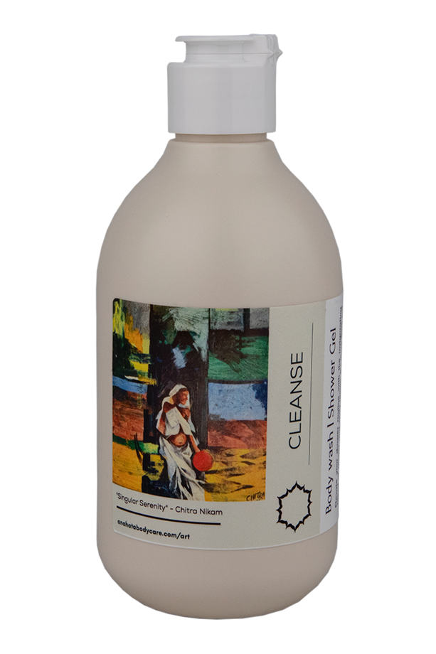 Cleanse: Natural sulphate-free with freshness of lemon & ginger.