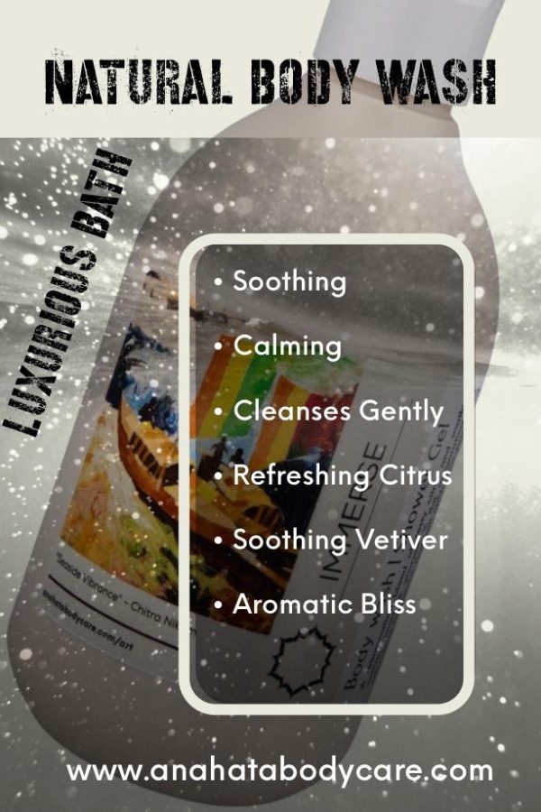 immerse body wash, uses.