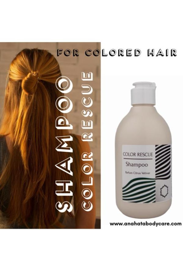 COLOR RESCUE - Shampoo for Coloured Hair   (300ml/10.14fl.oz.) - Image 5