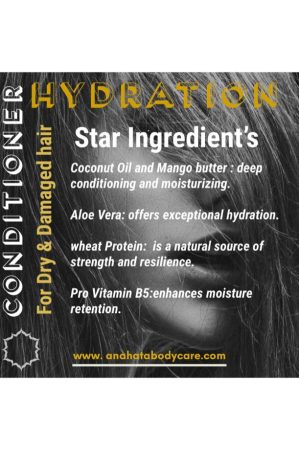 True Hydration Shampoo for Dry Hair & Damaged hair ingredients